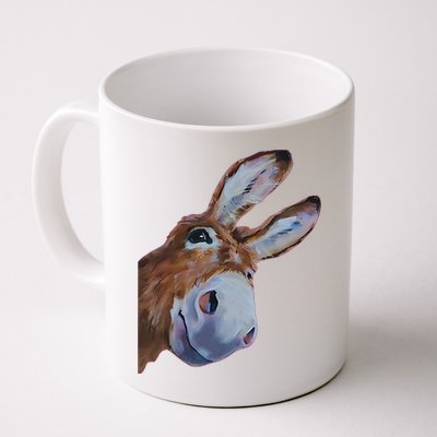 Peachbruh Funny Donkey Art Donkey Head Smile Eagerly Donkey Mug