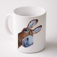 Peachbruh Funny Donkey Art Donkey Head Smile Eagerly Donkey Mug