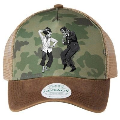 Pulp Frankenstein Dancing Monster Legacy Tie Dye Trucker Hat