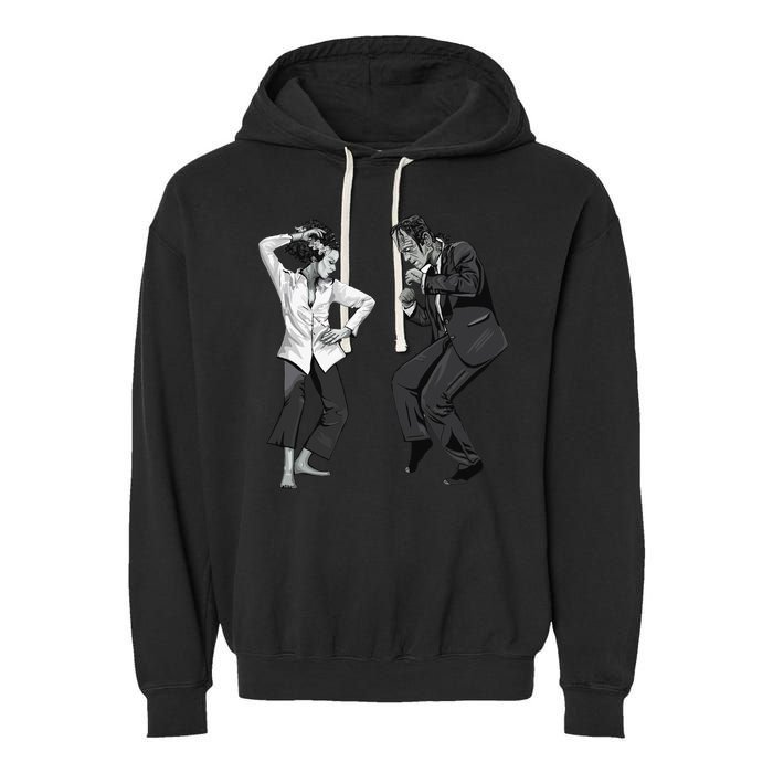 Pulp Frankenstein Dancing Monster Garment-Dyed Fleece Hoodie