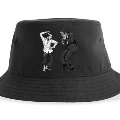 Pulp Frankenstein Dancing Monster Sustainable Bucket Hat