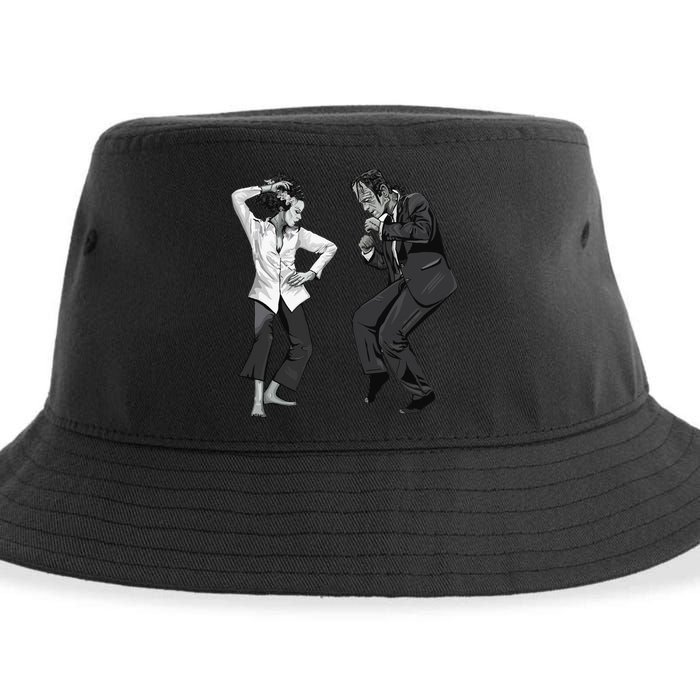 Pulp Frankenstein Dancing Monster Sustainable Bucket Hat