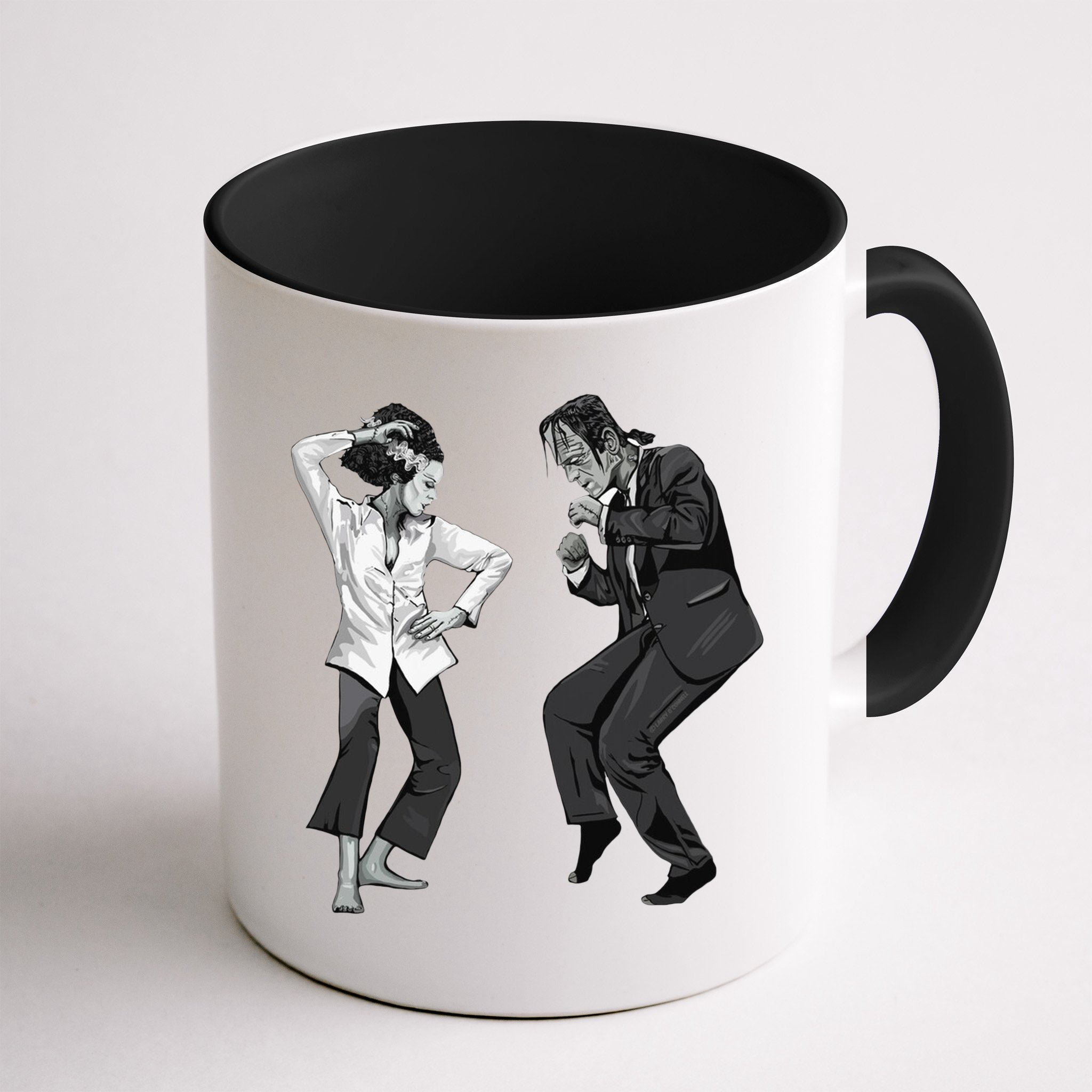 Pulp Frankenstein Dancing Monster Mug