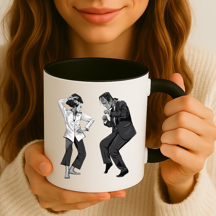 Pulp Frankenstein Dancing Monster Mug