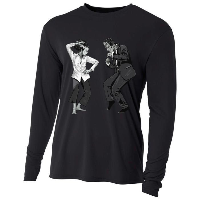 Pulp Frankenstein Dancing Monster Cooling Performance Long Sleeve Crew