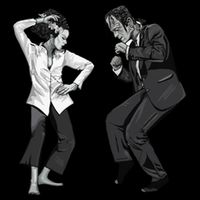 Pulp Frankenstein Dancing Monster Cooling Performance Long Sleeve Crew