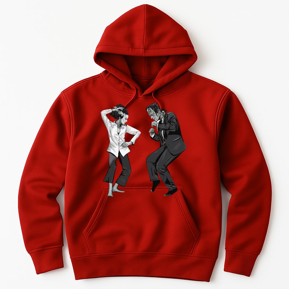 Pulp Frankenstein Dancing Monster Hoodie