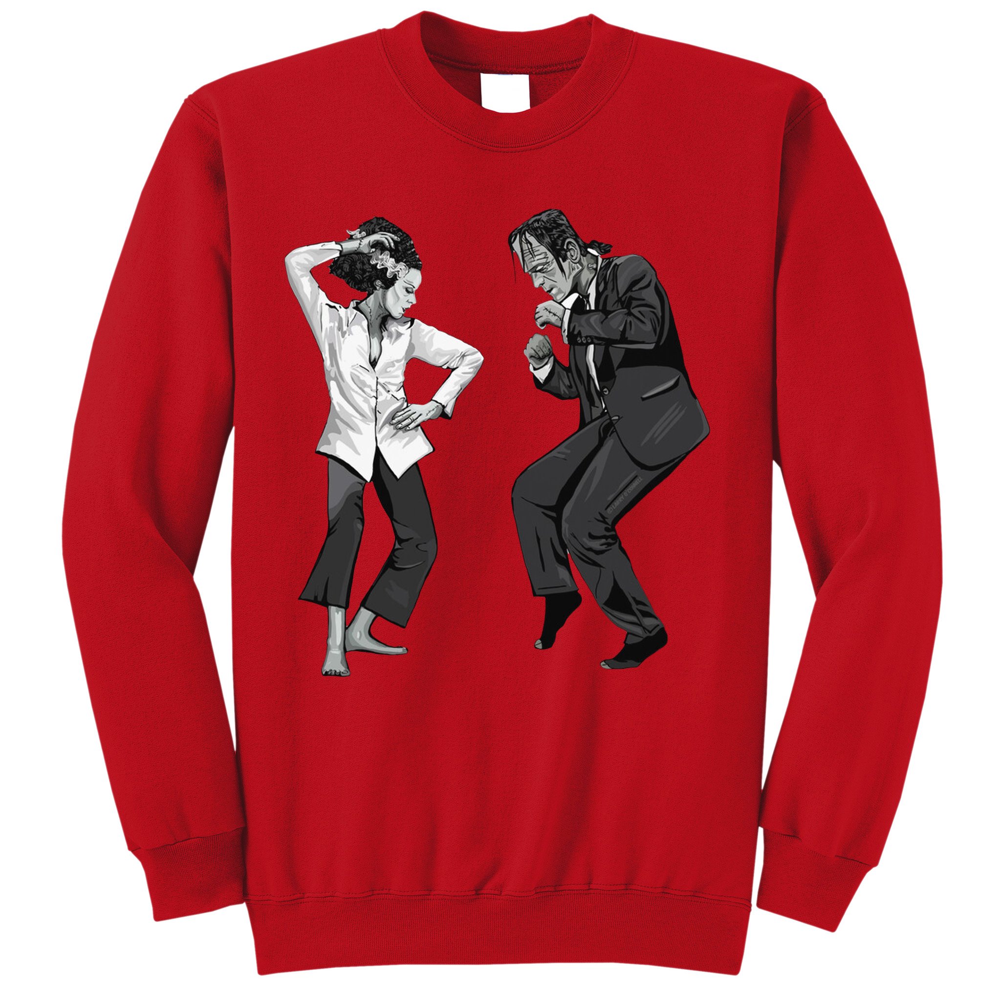 Pulp Frankenstein Dancing Monster Sweatshirt