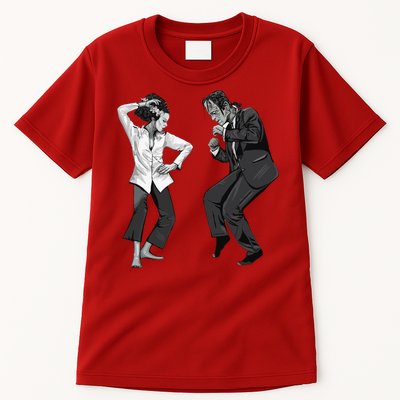Pulp Frankenstein Dancing Monster Tall T-Shirt