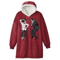 Pulp Frankenstein Dancing Monster Hooded Wearable Blanket