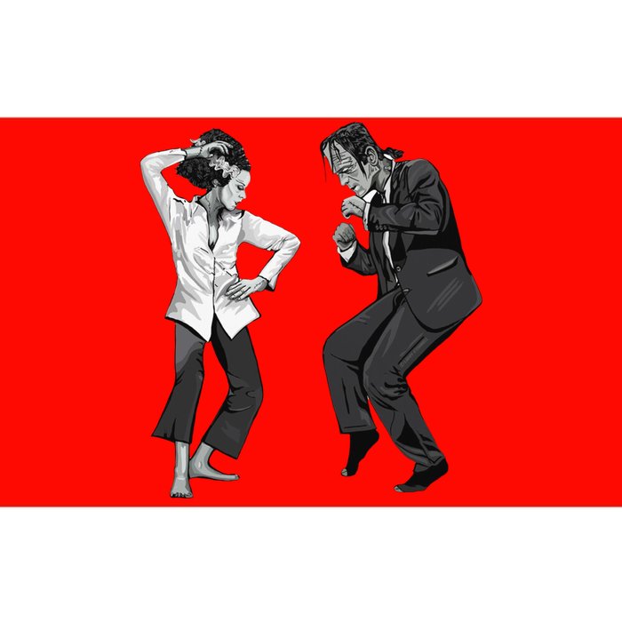 Pulp Frankenstein Dancing Monster Bumper Sticker