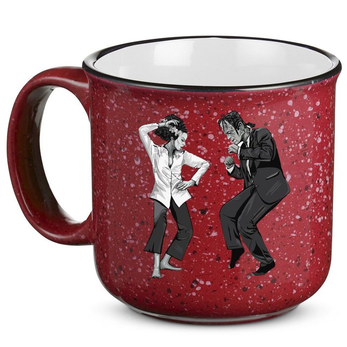 Pulp Frankenstein Dancing Monster 15oz Campfire Ceramic Mug