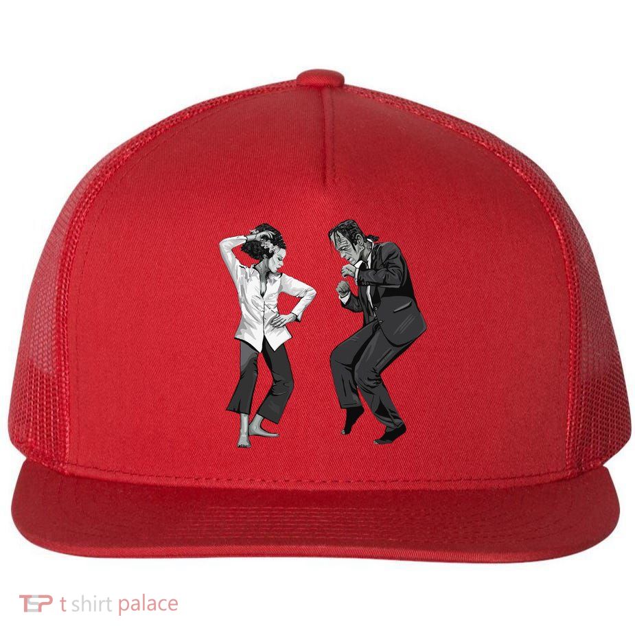 Pulp Frankenstein Dancing Monster Flatbill Hat