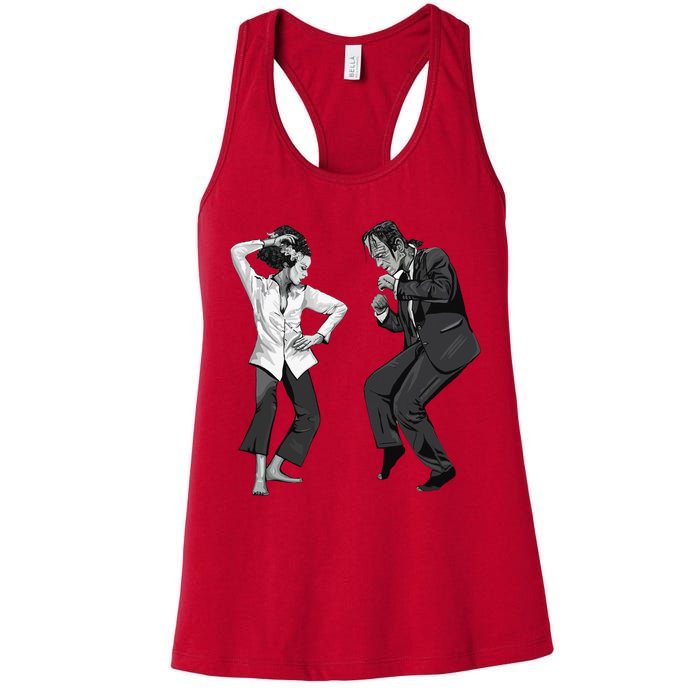 Pulp Frankenstein Dancing Monster Womens Tank Top