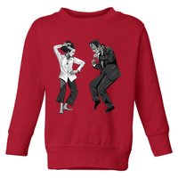 Pulp Frankenstein Dancing Monster Toddler Sweatshirt