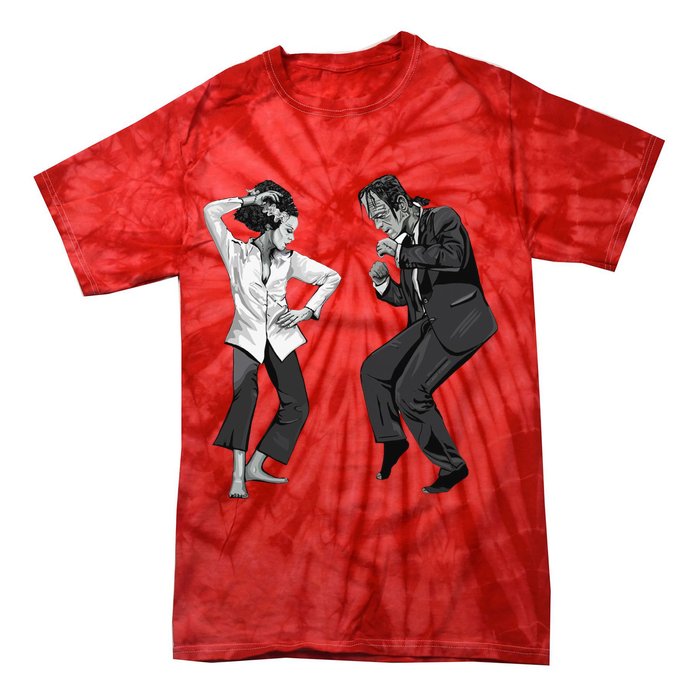 Pulp Frankenstein Dancing Monster Tie-Dye T-Shirt