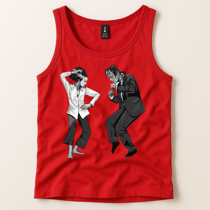 Pulp Frankenstein Dancing Monster Tank Top