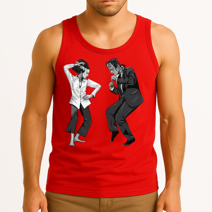 Pulp Frankenstein Dancing Monster Tank Top