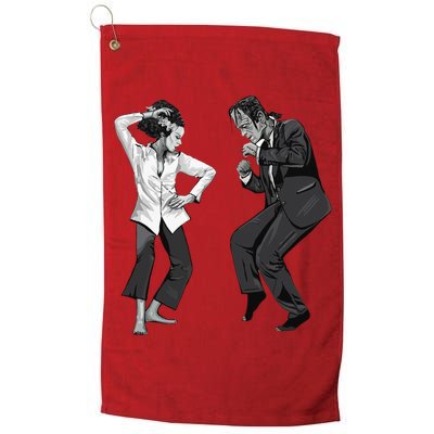 Pulp Frankenstein Dancing Monster Golf Towel