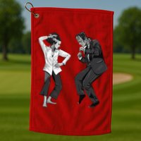 Pulp Frankenstein Dancing Monster Golf Towel