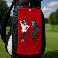 Pulp Frankenstein Dancing Monster Golf Towel