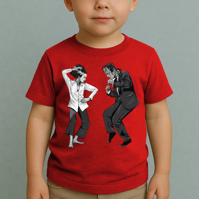 Pulp Frankenstein Dancing Monster Toddler T-Shirt