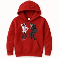 Pulp Frankenstein Dancing Monster Kids Hoodie