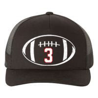 Pray For Damar Number 3 Football Yupoong Adult 5-Panel Trucker Hat