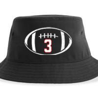 Pray For Damar Number 3 Football Sustainable Bucket Hat