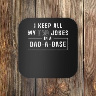 Programmer Father Database Geek Daddy Nerd Dad Jokes Coaster
