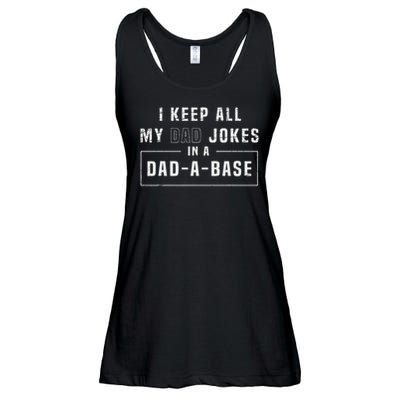Programmer Father Database Geek Daddy Nerd Dad Jokes Ladies Essential Flowy Tank