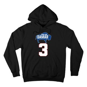 Pray for Damar - Pray for Damar 3 Buffalo Love For 3 Hoodie