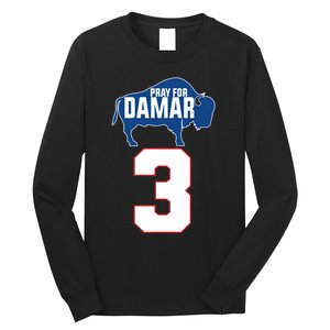 Pray for Damar - Pray for Damar 3 Buffalo Love For 3 Long Sleeve Shirt