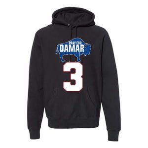 Pray for Damar - Pray for Damar 3 Buffalo Love For 3 Premium Hoodie