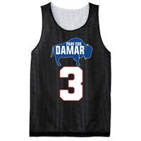 Pray for Damar - Pray for Damar 3 Buffalo Love For 3 Mesh Reversible Basketball Jersey Tank