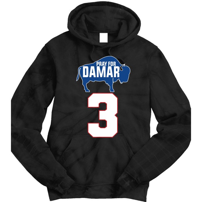 Pray for Damar - Pray for Damar 3 Buffalo Love For 3 Tie Dye Hoodie