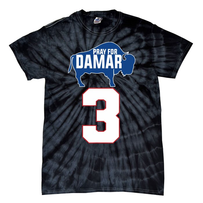 Pray for Damar - Pray for Damar 3 Buffalo Love For 3 Tie-Dye T-Shirt