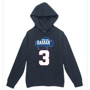 Pray for Damar - Pray for Damar 3 Buffalo Love For 3 Urban Pullover Hoodie