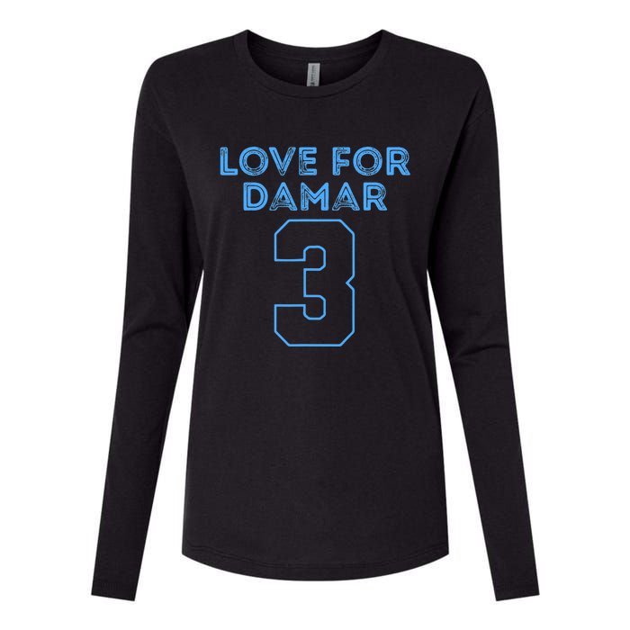 Pray For Damar 3 Buffalo Love For 3 We Are With You Womens Cotton Relaxed Long Sleeve T-Shirt