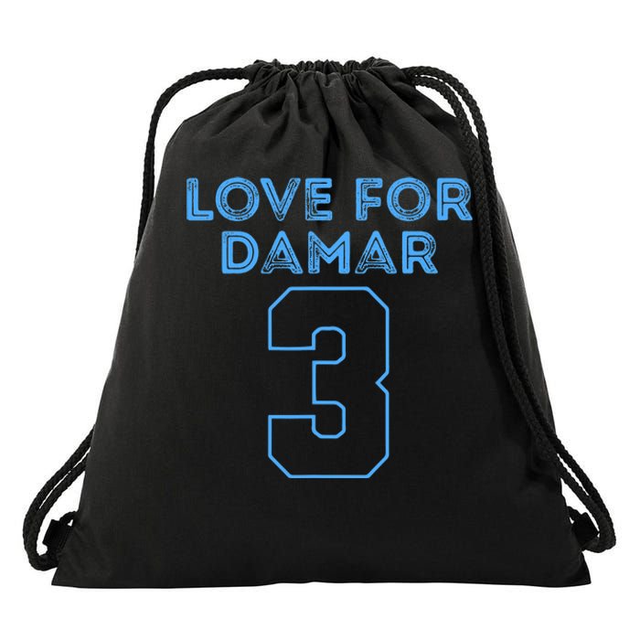 Pray For Damar 3 Buffalo Love For 3 We Are With You Drawstring Bag