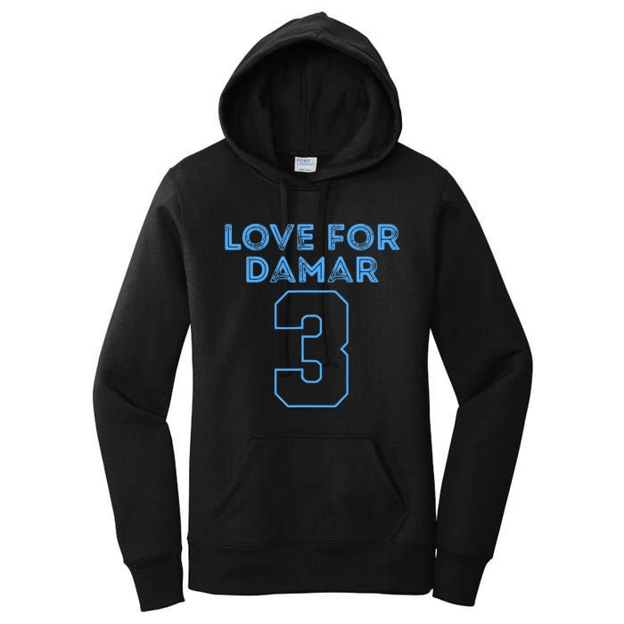 Pray For Damar 3 Buffalo Love For 3 We Are With You Women's Pullover Hoodie