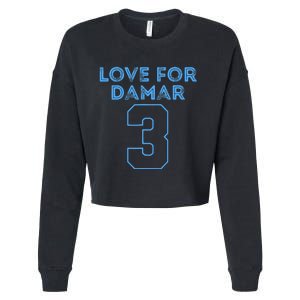 Pray For Damar 3 Buffalo Love For 3 We Are With You Cropped Pullover Crew