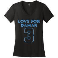 Pray For Damar 3 Buffalo Love For 3 We Are With You Women's V-Neck T-Shirt