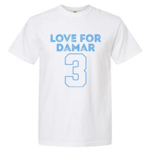 Pray For Damar 3 Buffalo Love For 3 We Are With You Garment-Dyed Heavyweight T-Shirt