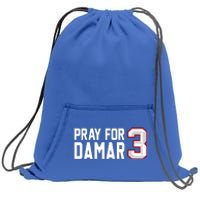 Pray For Damar Love For 3 Show Love It Costs Nothing Sweatshirt Cinch Pack Bag