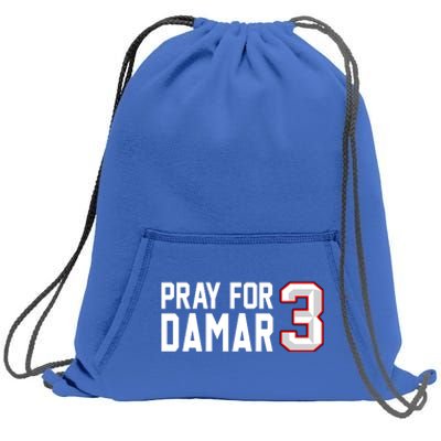 Pray For Damar Love For 3 Show Love It Costs Nothing Sweatshirt Cinch Pack Bag