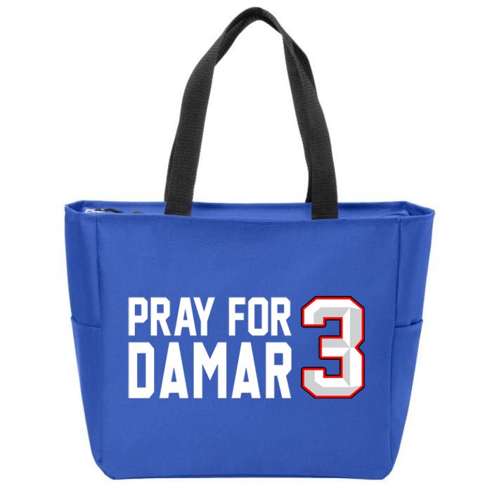 Pray For Damar Love For 3 Show Love It Costs Nothing Zip Tote Bag