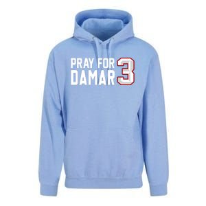 Pray For Damar Love For 3 Show Love It Costs Nothing Unisex Surf Hoodie