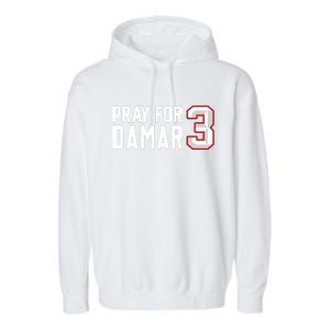 Pray For Damar Love For 3 Show Love It Costs Nothing Garment-Dyed Fleece Hoodie