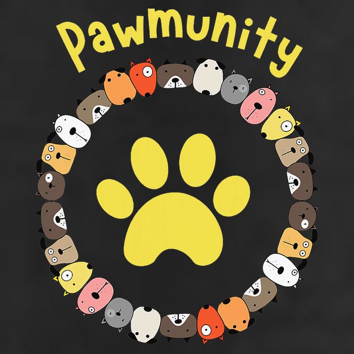 Pawmunity Funny Dog Lover's Cool Comfort Performance Bucket Hat